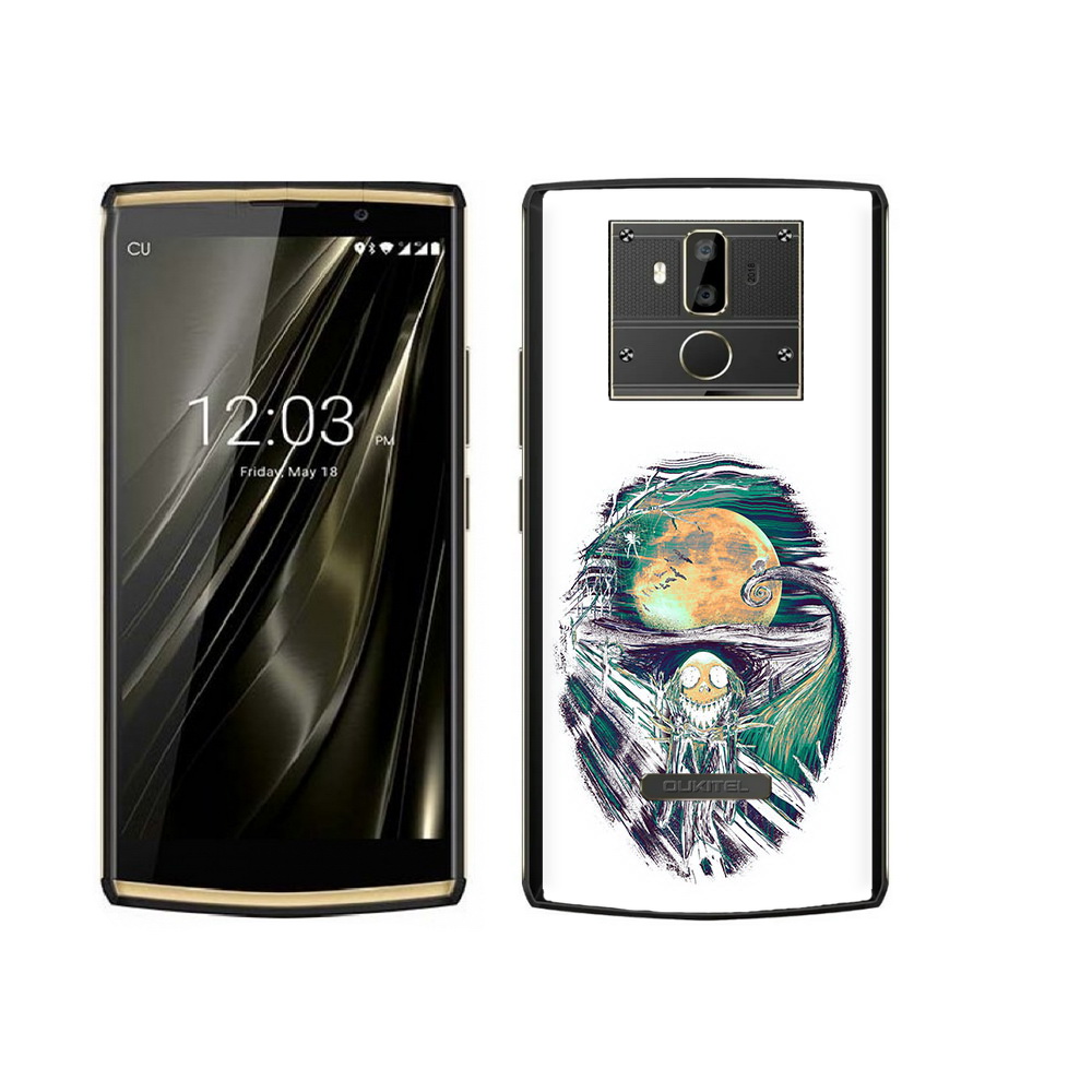 

Чехол MyPads Tocco для Oukitel K7 зубастое существо абстракция, Прозрачный, Tocco