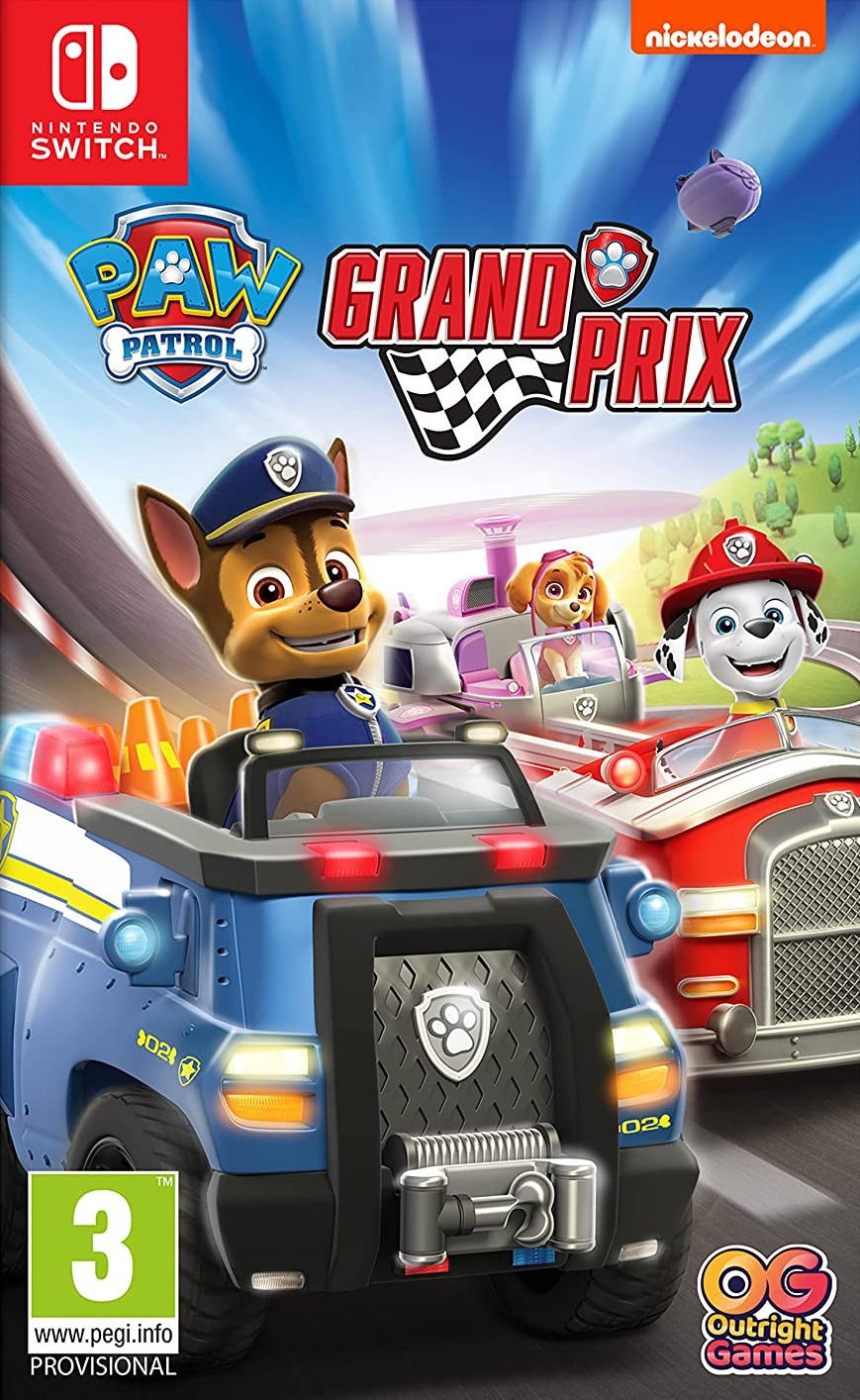 Игра PAW Patrol: Grand Prix Complete Edition (NS, полностью на иностранном языке)