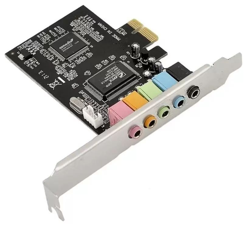 

Звуковая карта PCI-E 8738 (C-Media CMI8738SX) 4.0 bulk, ASIA PCIE 8738