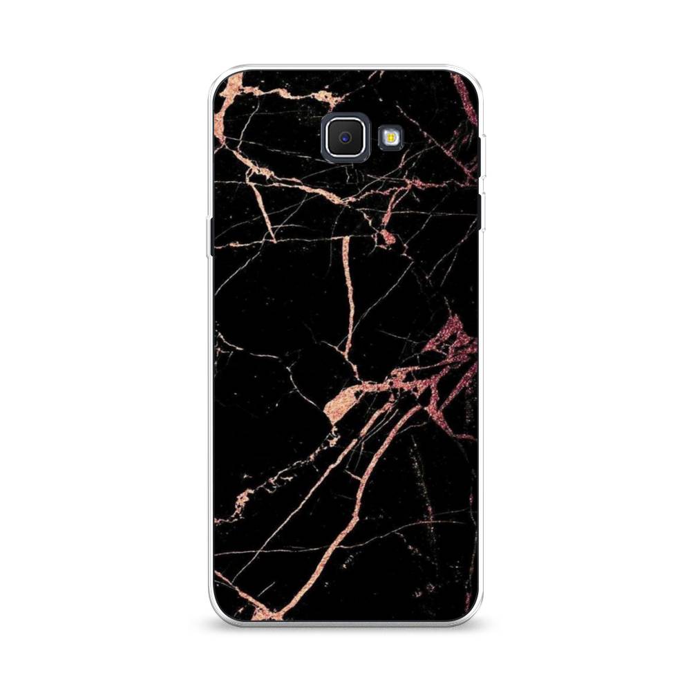 

Чехол Awog на Samsung Galaxy J5 Prime 2016 / Самсунг J5 Prime 2016 "Мрамор розовое золото", Черный;розовый, 22950-3