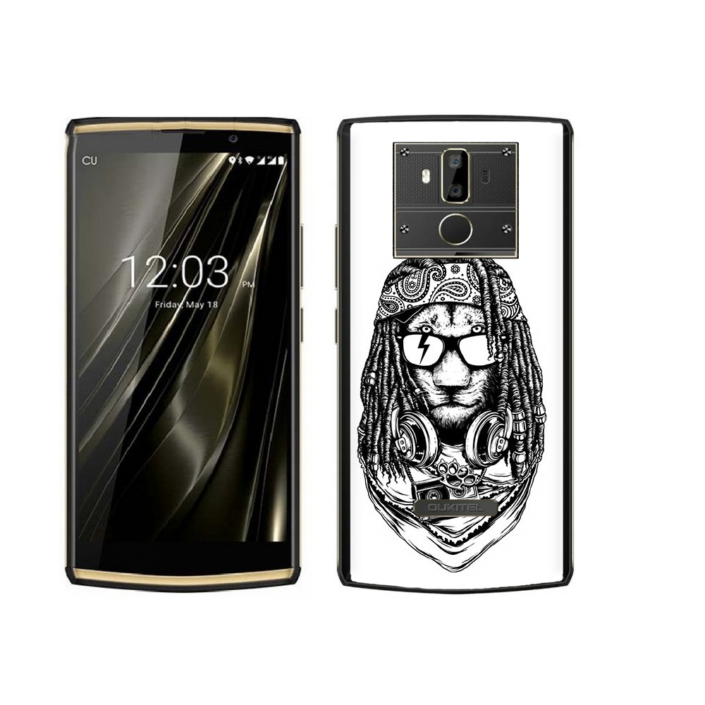 

Чехол MyPads Tocco для Oukitel K7 дреды льва, Прозрачный, Tocco