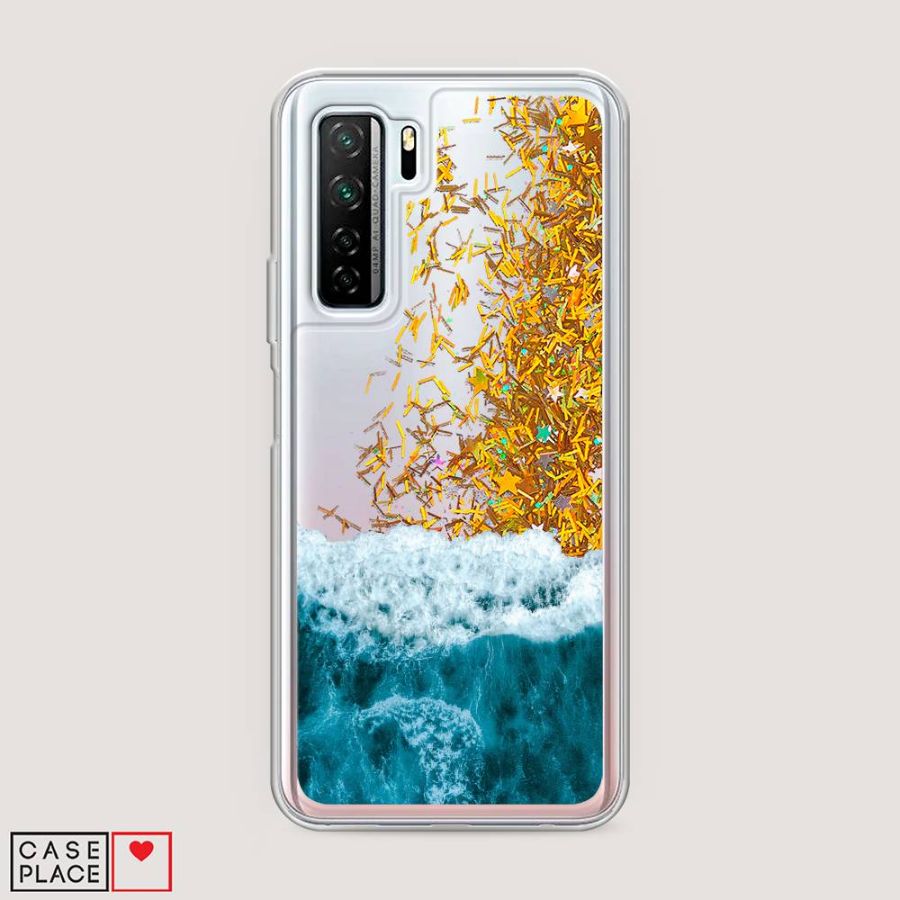 

Чехол Awog на Huawei Nova 7 SE "Морская пучина", Голубой;белый, 6102990-1