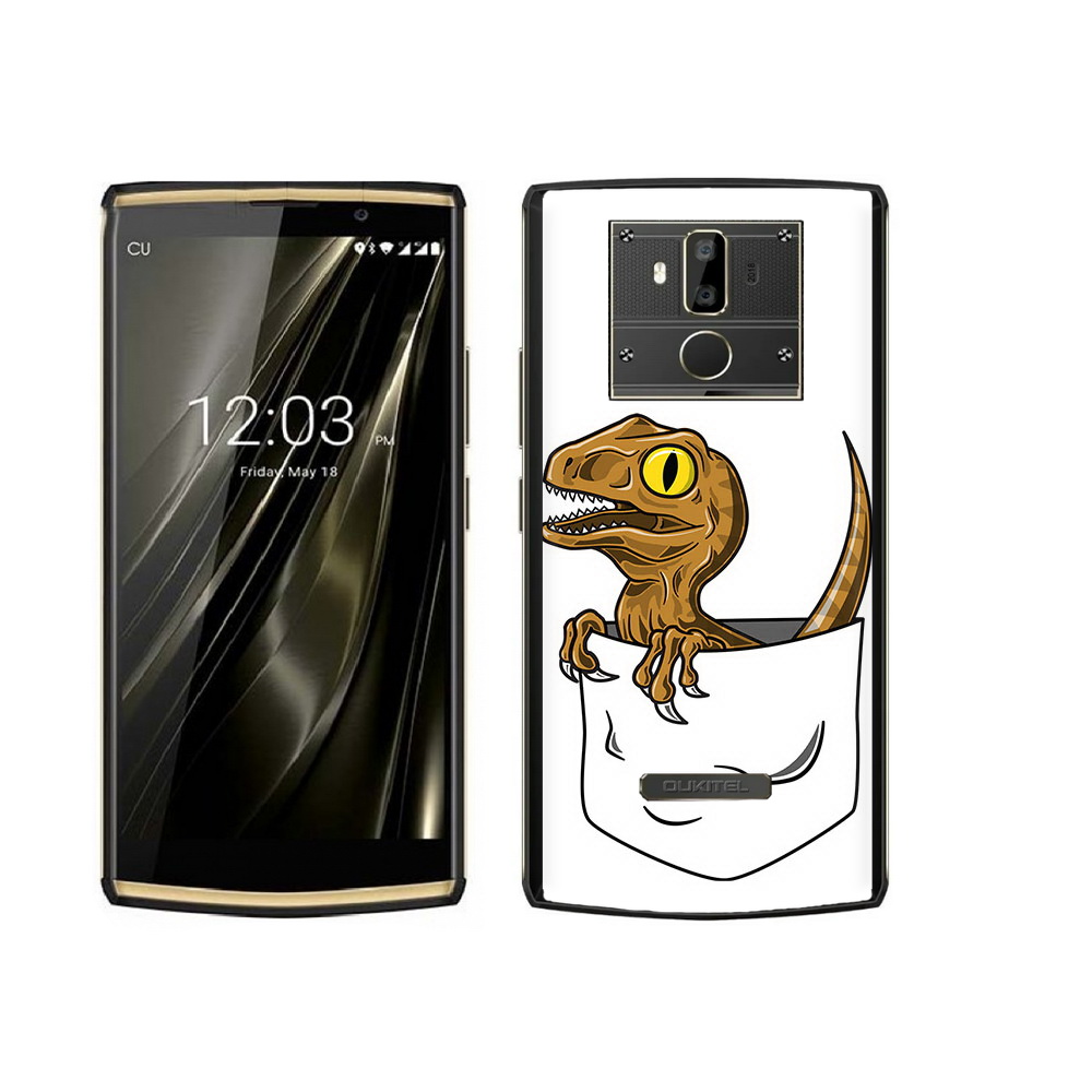 

Чехол MyPads Tocco для Oukitel K7 динозавр в кармане, Прозрачный, Tocco
