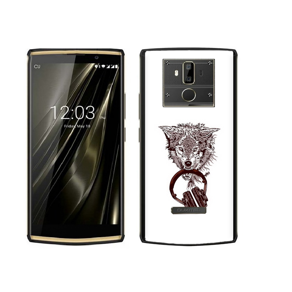 

Чехол MyPads Tocco для Oukitel K7 дикий волк, Прозрачный, Tocco