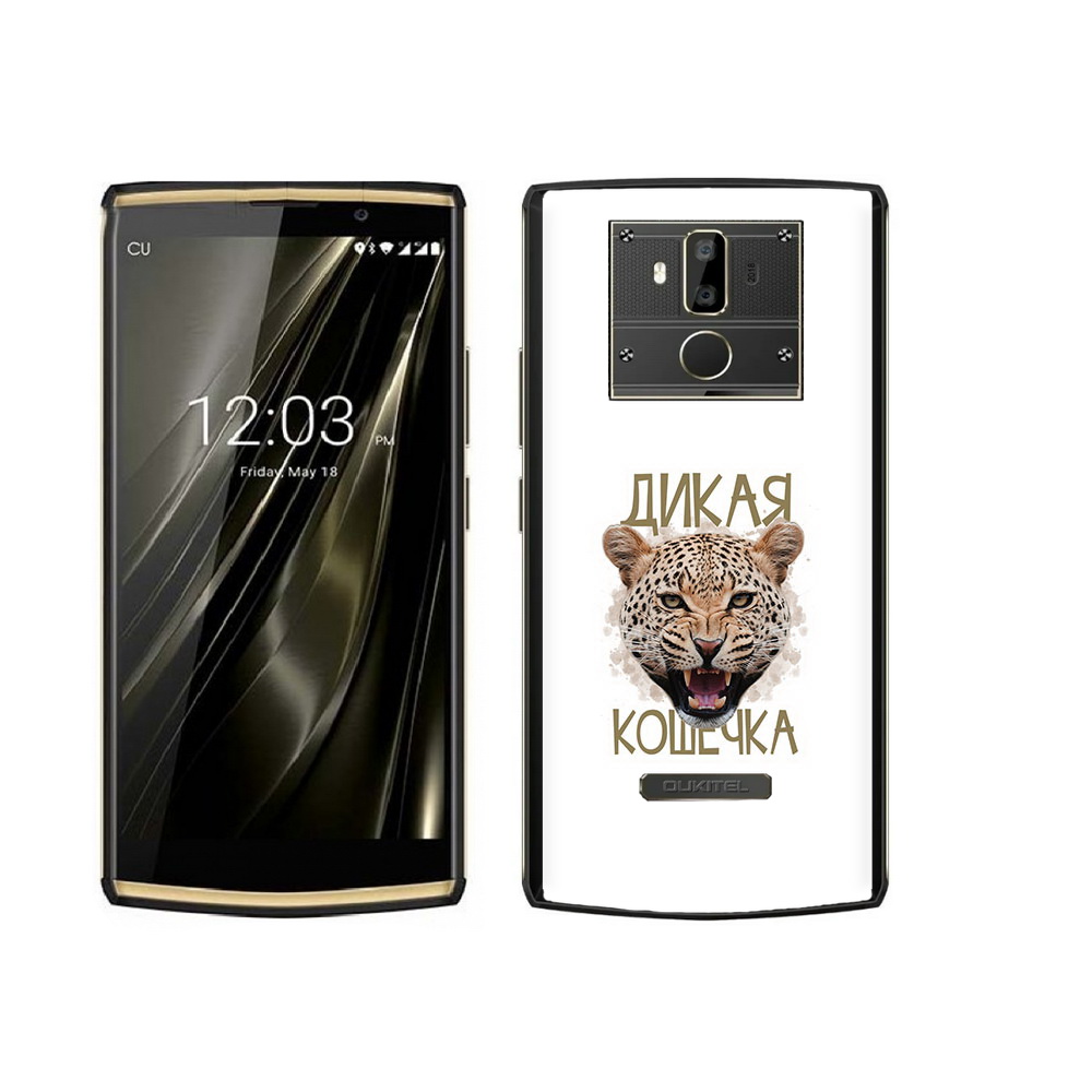 

Чехол MyPads Tocco для Oukitel K7 дикая кошечка, Прозрачный, Tocco