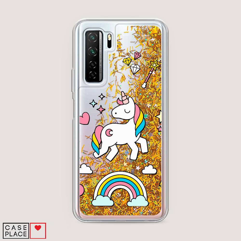фото Чехол awog "принцесса единорог" для huawei nova 7 se