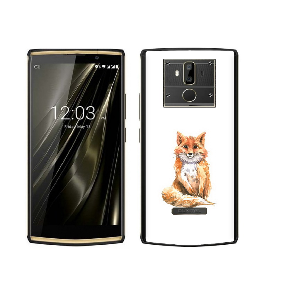 

Чехол MyPads Tocco для Oukitel K7 детская лиса, Прозрачный, Tocco
