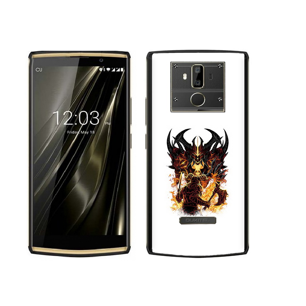 

Чехол MyPads Tocco для Oukitel K7 демон shadow fiend, Прозрачный, Tocco