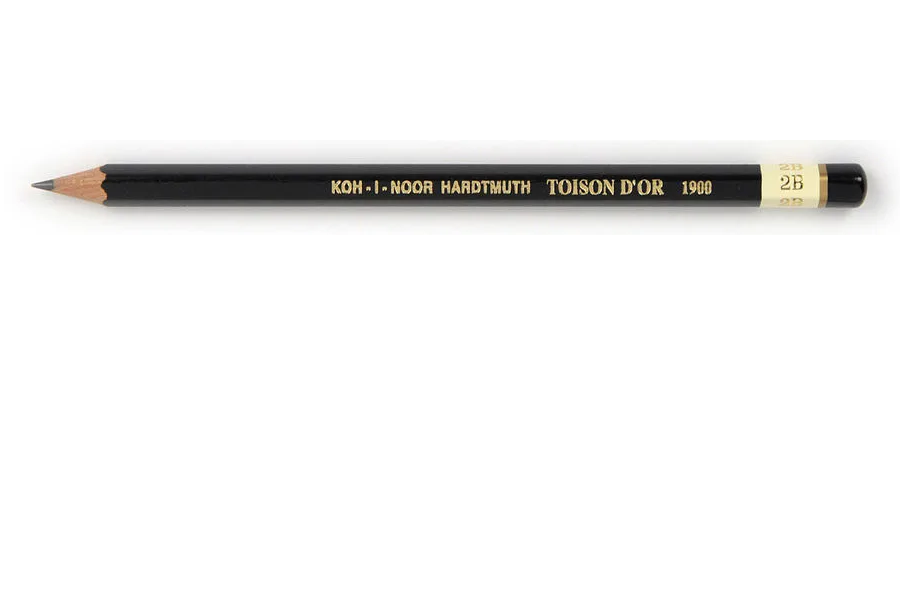 

Карандаш ч/г Koh-I-Noor Toison D`or 1900 19000HB00509 HB шестигран. дерево черный карт.уп.