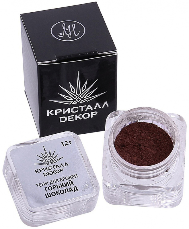 

Тени для бровей 24-9-1, Choc, горький шоколад, 1,2 г