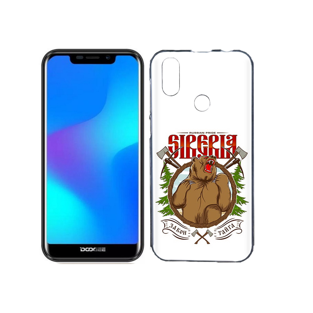 

Чехол MyPads Tocco для Doogee X70 Тайга, Прозрачный, Tocco