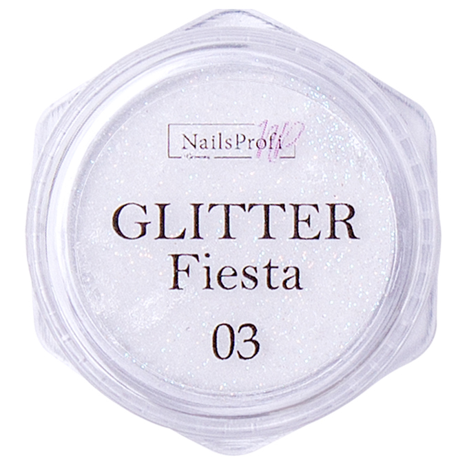 

Сияющий пигмент Glitter Fiesta 03 Siliglitt