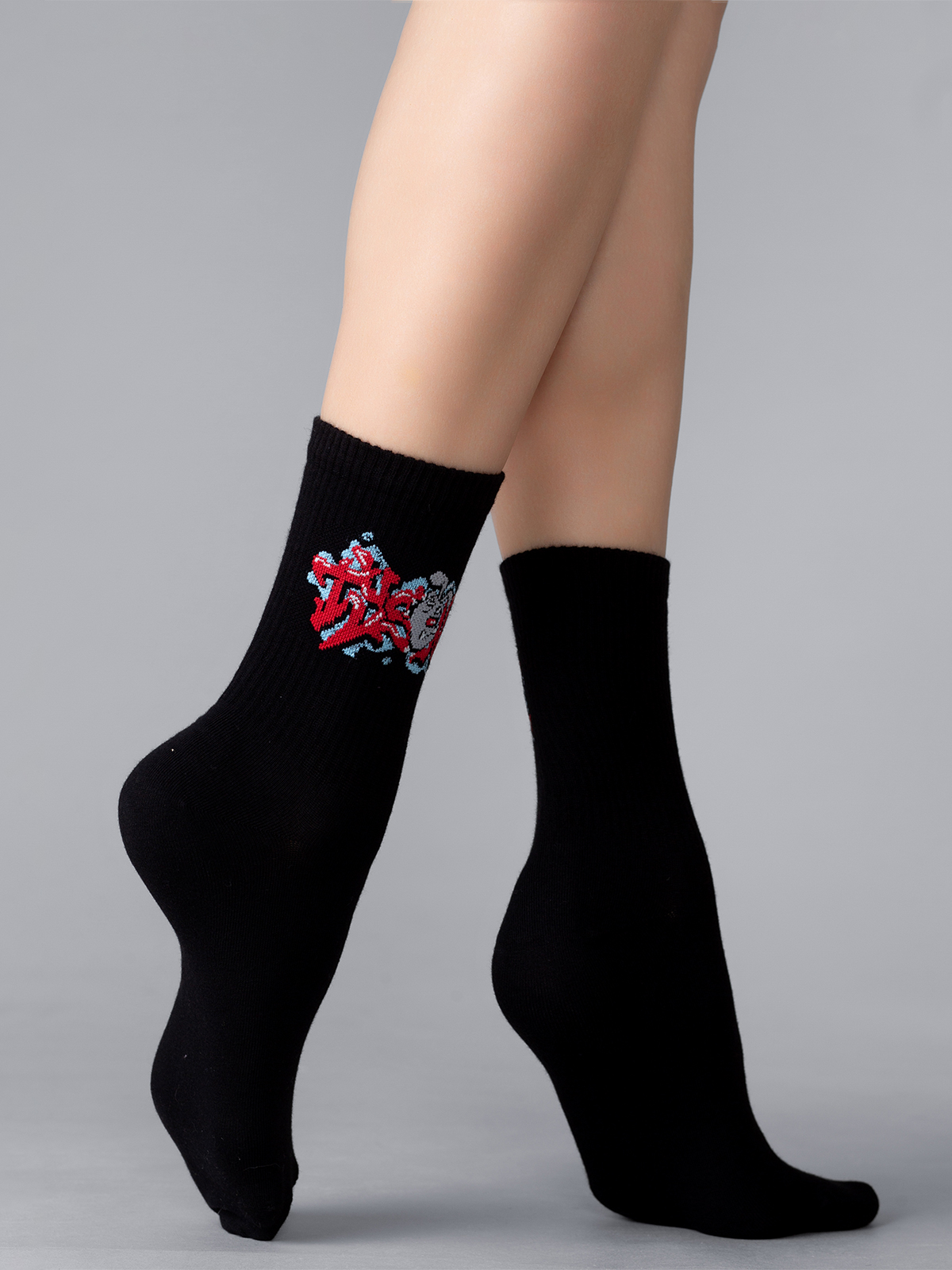 

Носки мужские Omsa for men FREE STYLE 613 черные, Черный, FREE STYLE 613