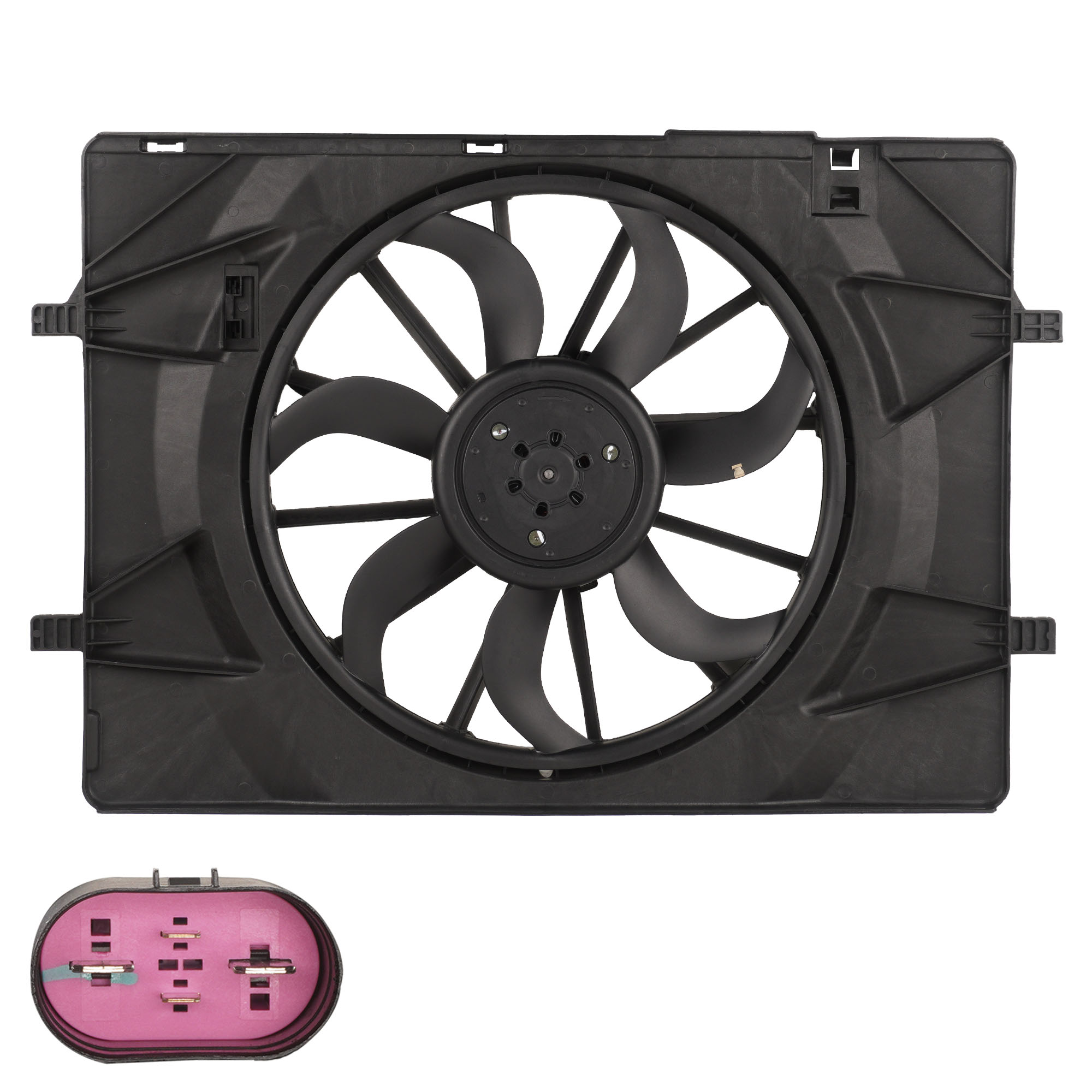 

Электровентилятор охлаждения для Haval Jolion 21- 1.5T 150 л/с 4WD с кожухом LUZAR LFK3021