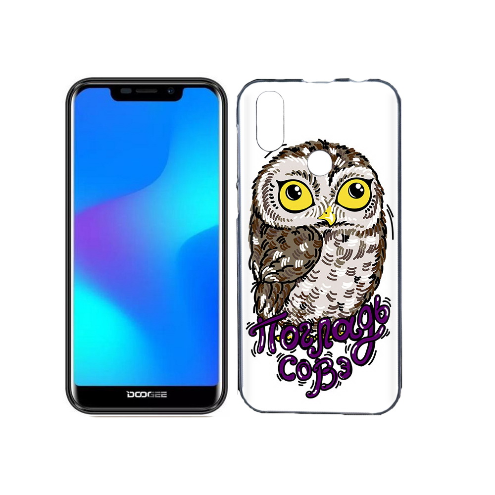 

Чехол MyPads Tocco для Doogee X70 Погладь Совэ, Прозрачный, Tocco