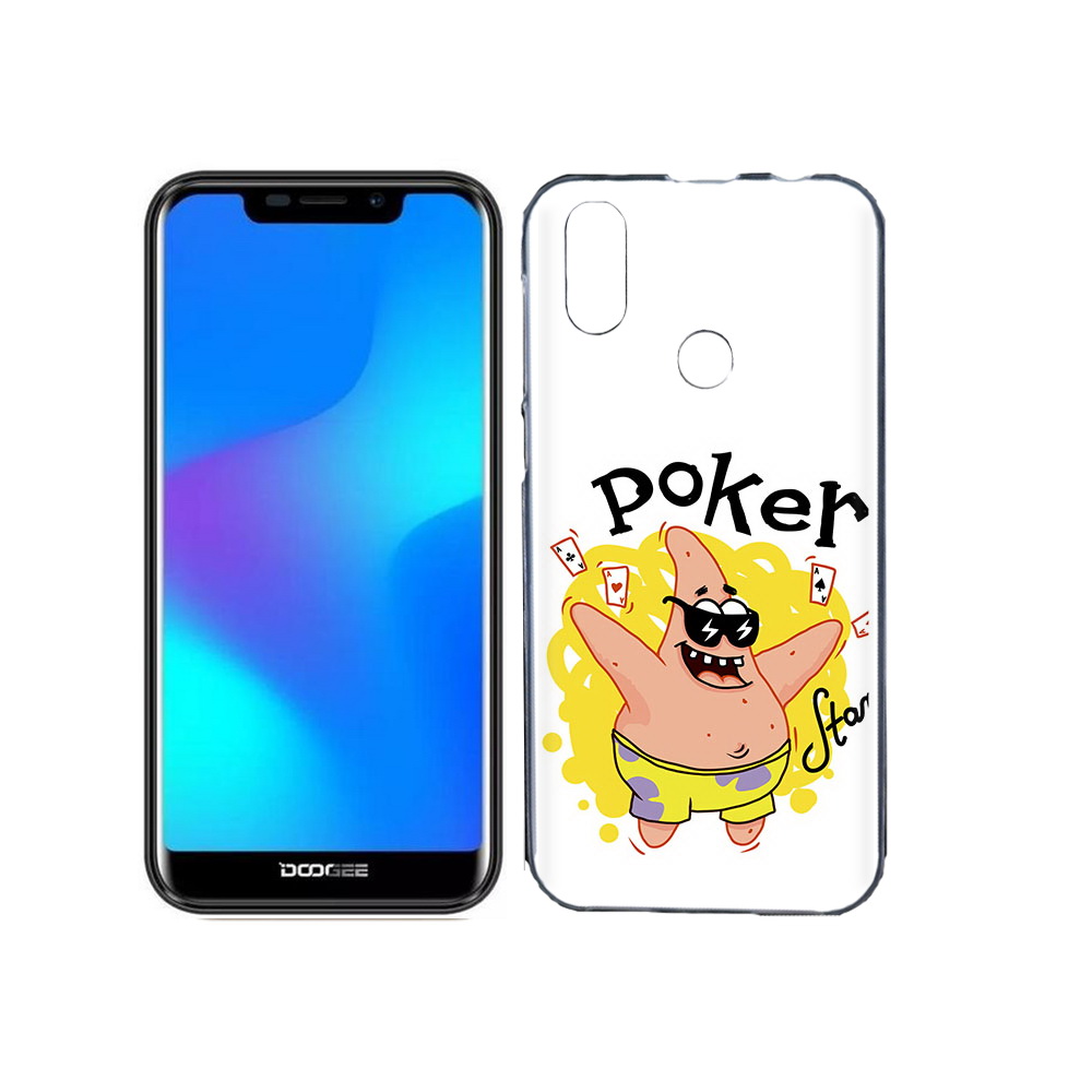

Чехол MyPads Tocco для Doogee X70 Патрик, Прозрачный, Tocco