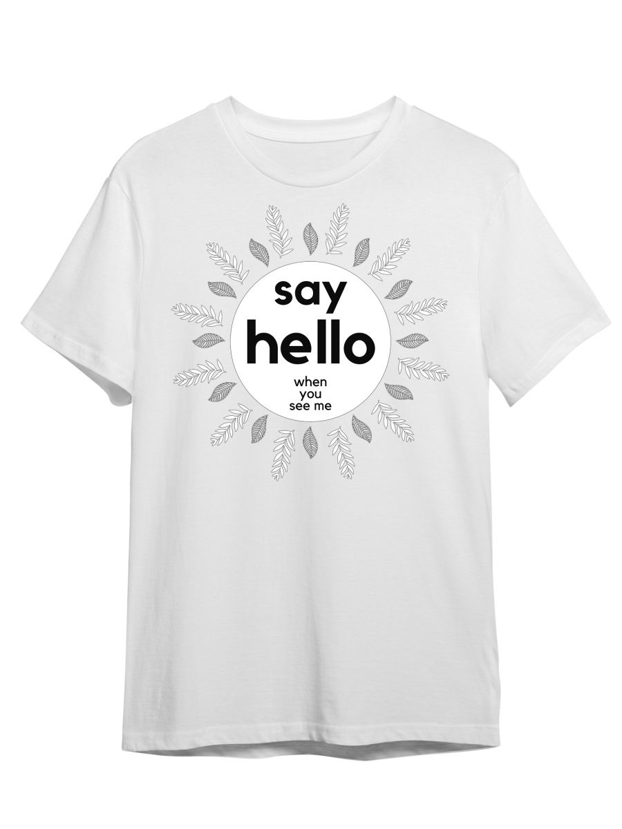 

Футболка унисекс СувенирShop Цветы/Любовь/Love/Весна 12 белая 5XL, "Цветы/Любовь/Love/Весна" 12