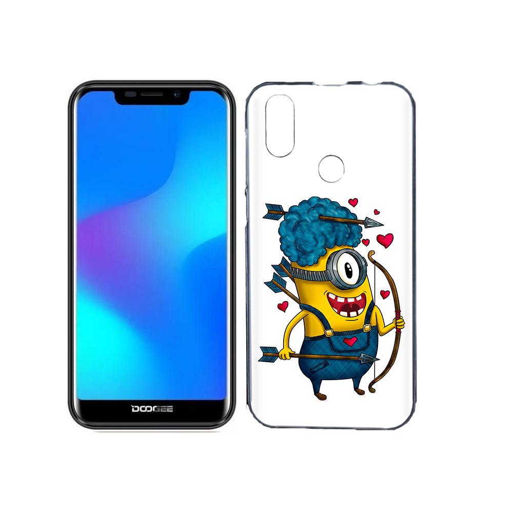 

Чехол MyPads Tocco для Doogee X70 Миньон купидон, Прозрачный, Tocco