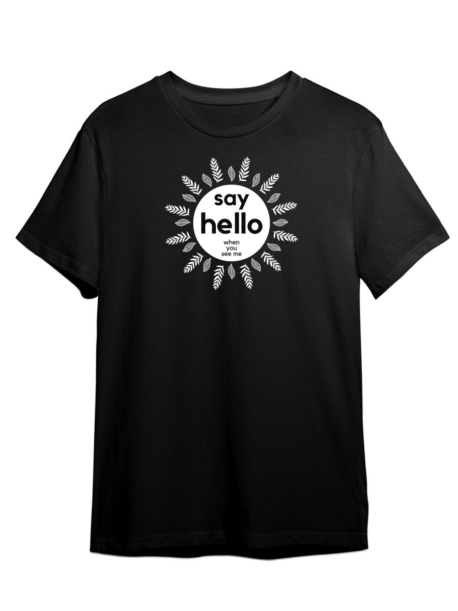 

Футболка унисекс СувенирShop Цветы/Любовь/Love/Весна 12 черная 2XL, Черный, "Цветы/Любовь/Love/Весна" 12
