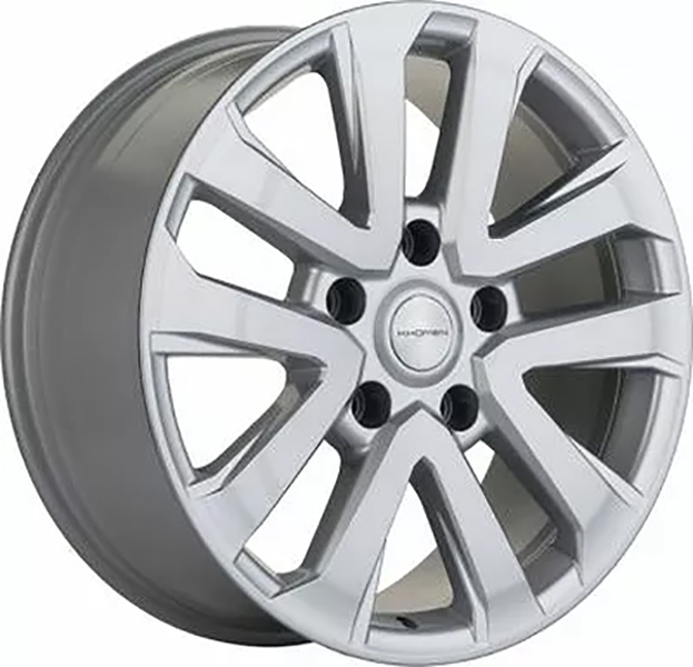 фото Колесный диск khomen wheels khw2003 brilliant silver 8.5x20/5x150 et45 d110.1 whs501211