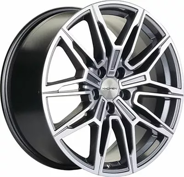 фото Колесный диск khomen wheels khw1904 gray-fp 9.5x19/5x112 et40 d66.6 whs506402