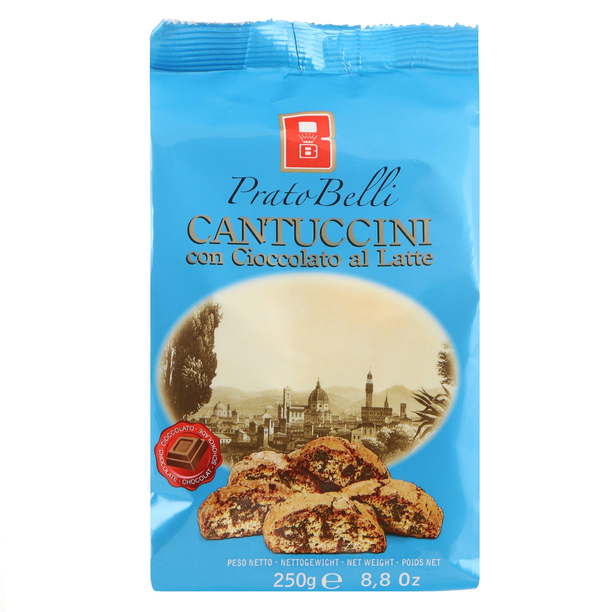 Печенье Belli Cantuccini с молочным шоколадом 250 г