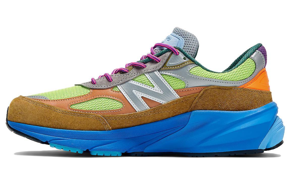 

Кроссовки унисекс New Balance Action Bronson NB 990 V6 разноцветные 41.5 EU, Разноцветный, Action Bronson x New Balance NB 990 V6