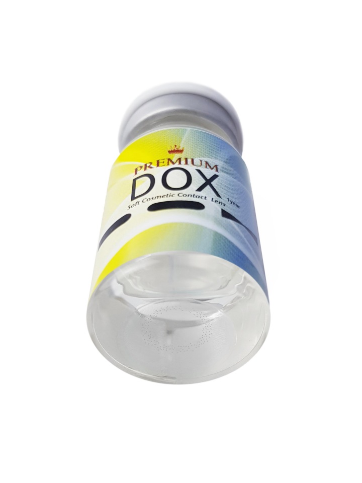 Цветные контактные линзы DOX Kiwi GRAY -2,0 BC 8,6 DIA 14,2, 1 линза