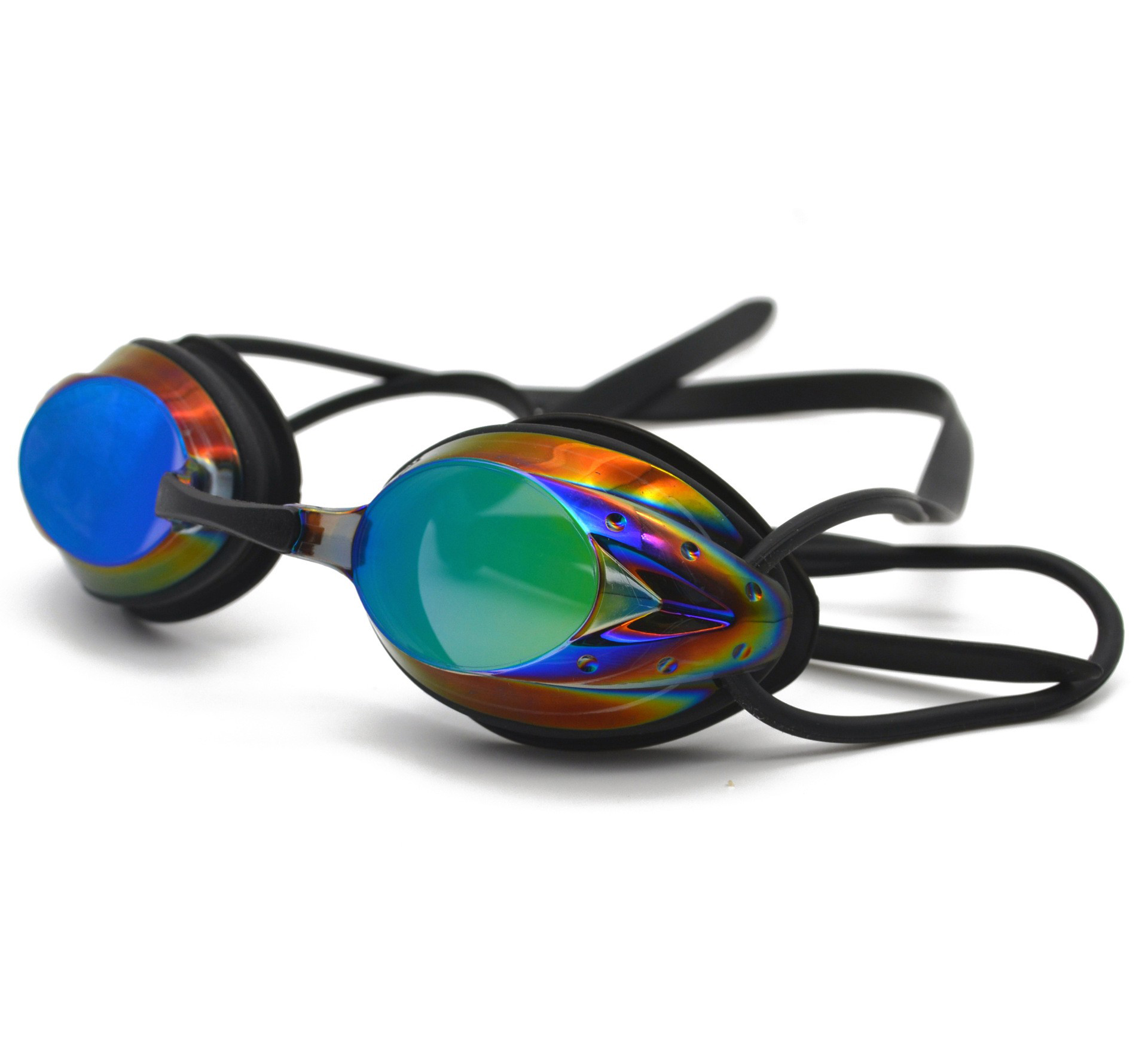 Стартовые очки для плавания Mystyle взрослые, 3 переносицы, AF, от UVA, UVB, силикон