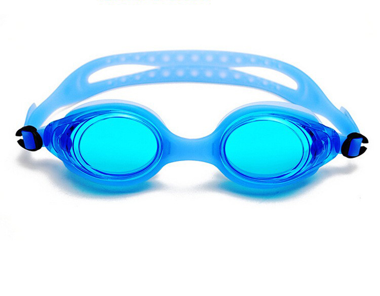 Очки для плавания Mystyle взрослые, синие, профессиональные, AF, от UVA, UVB, силикон