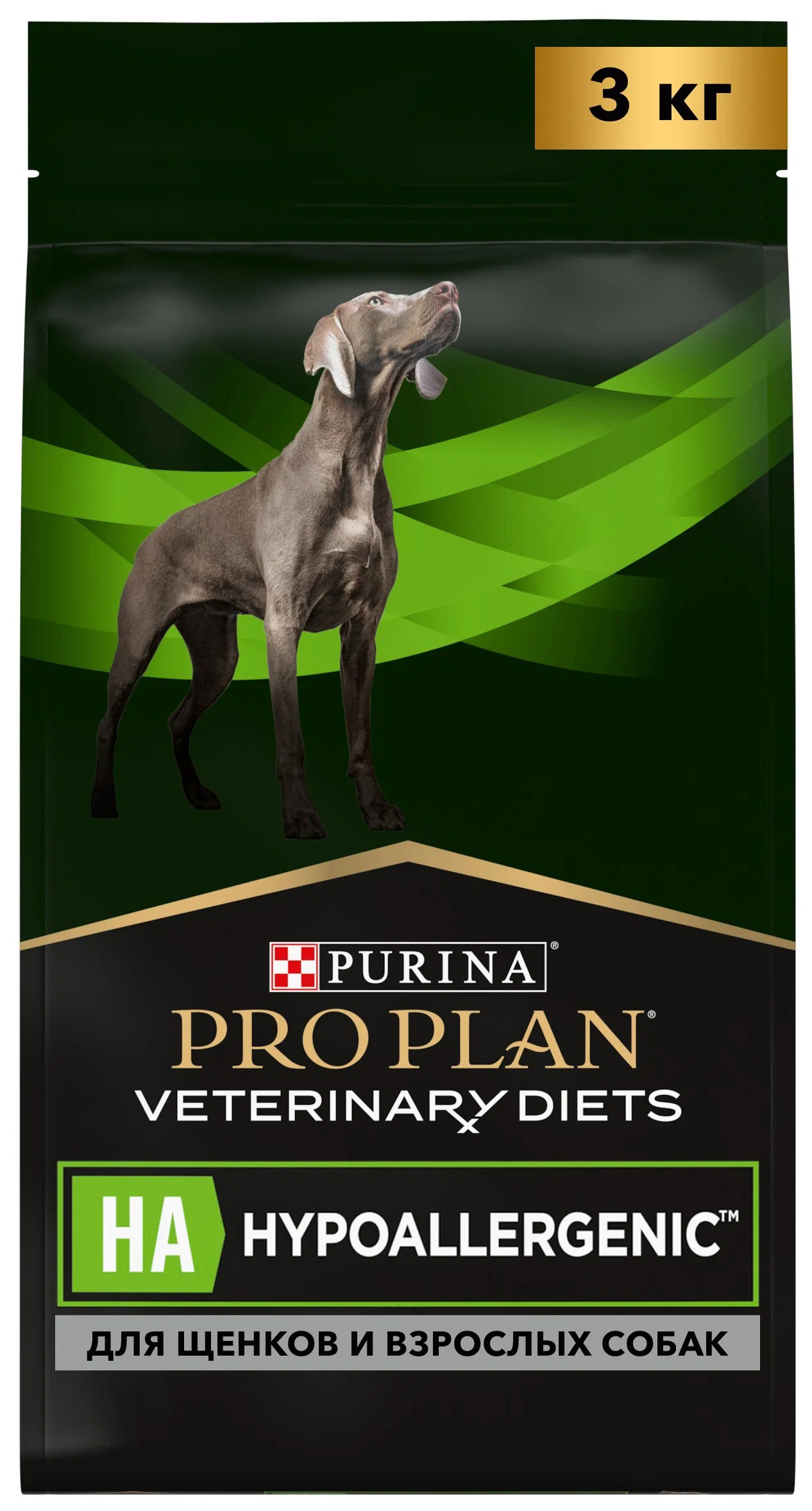 

PRO PLAN PRO PLAN VETERINARY DIETS HA HYPOALLERGENIC для собак и щенков при аллергии (3 +