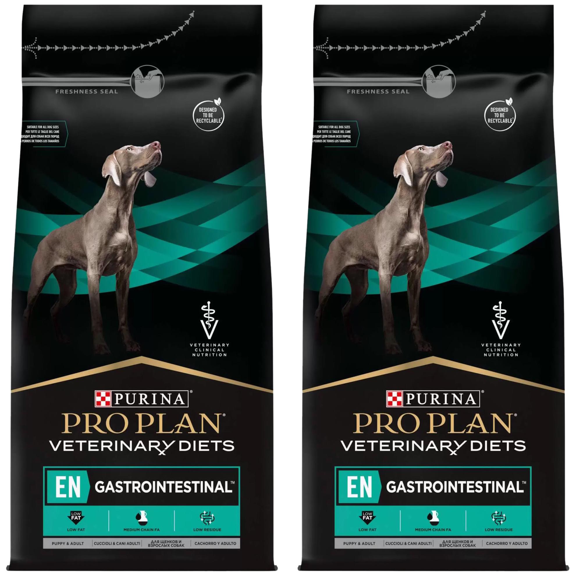 

Сухой корм для собак Pro Plan Veterinary Diets EN Gastrointestinal, 2 шт по 1,5 кг