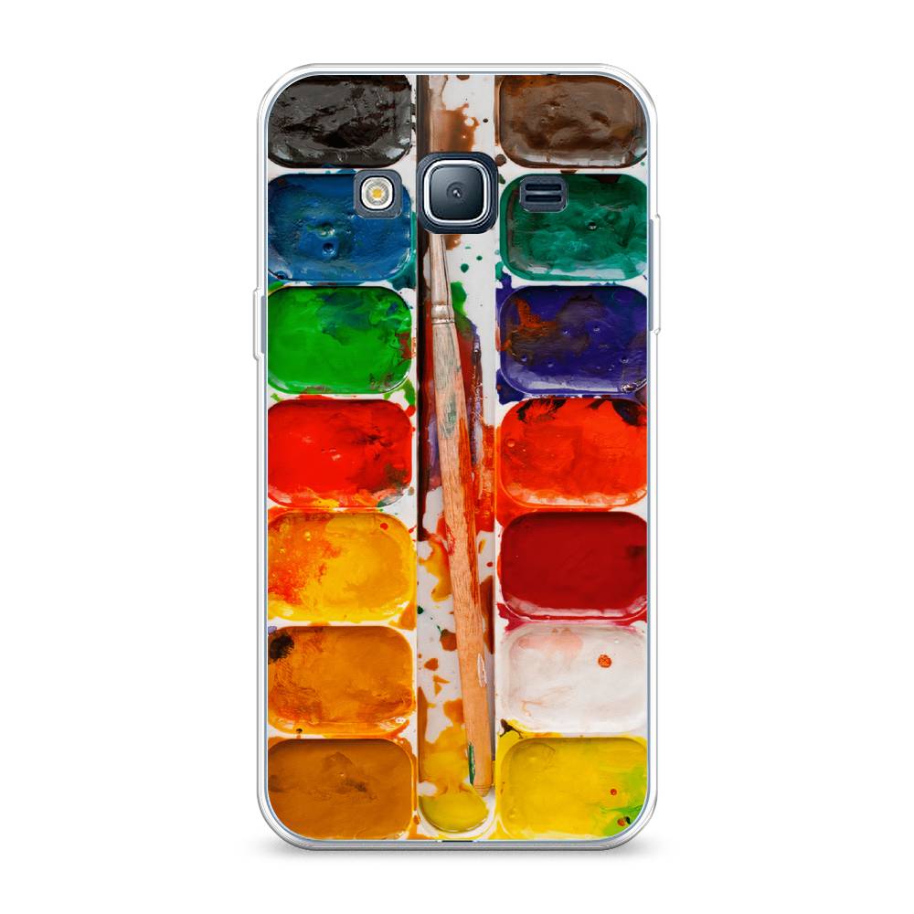 

Чехол на Samsung Galaxy J3 2016 "Акварель", 22450-4