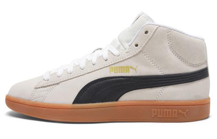 

Кеды унисекс Puma Smash V2 Mid SD бежевые 45 EU, Бежевый, Smash V2 Mid SD