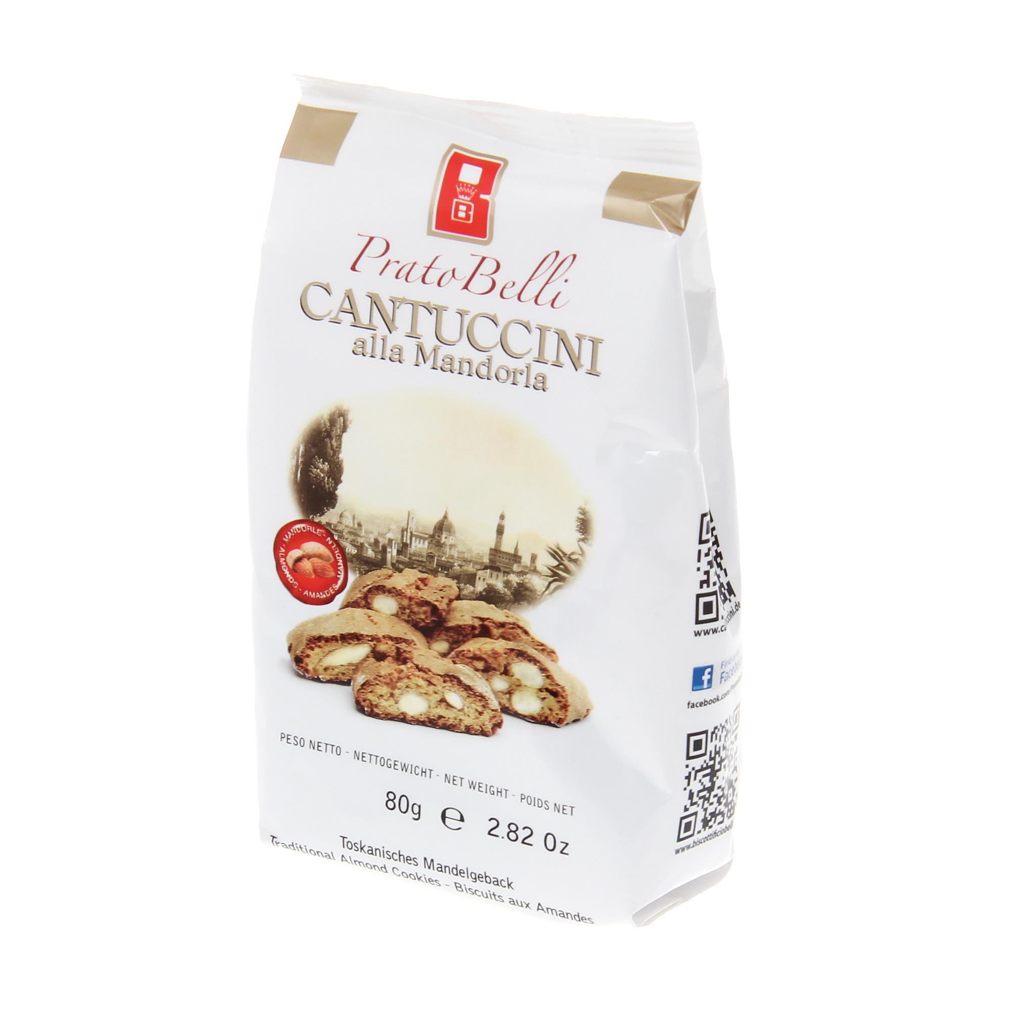 

Печенье Biscottificio Belli Кантучини миндальные 80 г