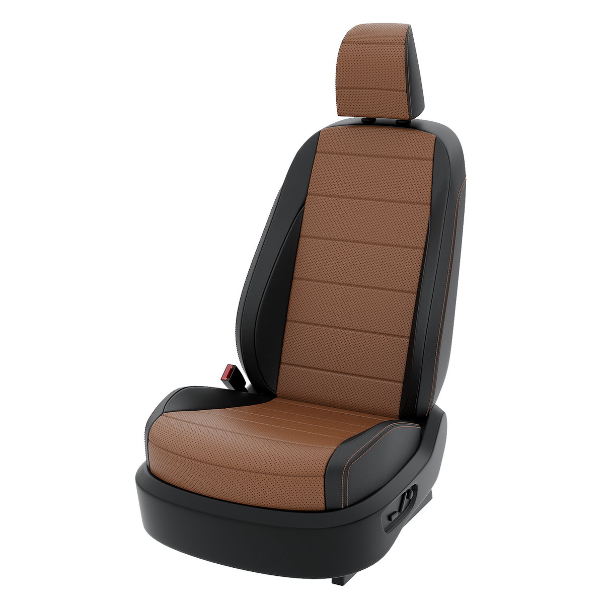 

Чехлы на сиденья Центр Авточехлов для Nissan Qashqai 2 CNTRA1420F-С2-597 Экокожа, Коричневый;черный, CNTRA1420