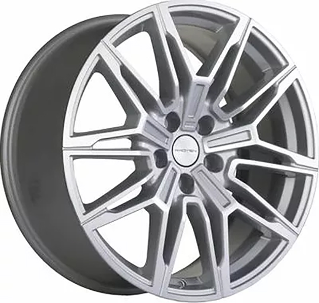 фото Колесный диск khomen wheels khw1904 brilliant silver-fp 8.5x19/5x112 et30 d66.6 whs506399