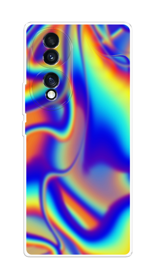 

Чехол на Honor 70 "Яркая голограмма", Разноцветный, 6108250-3