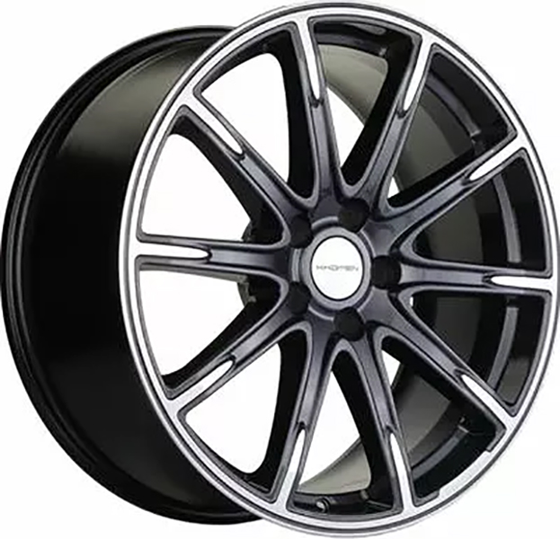 фото Колесный диск khomen wheels khw1904 black matt mr 8.5x19/5x112 et30 d66.6 whs505606