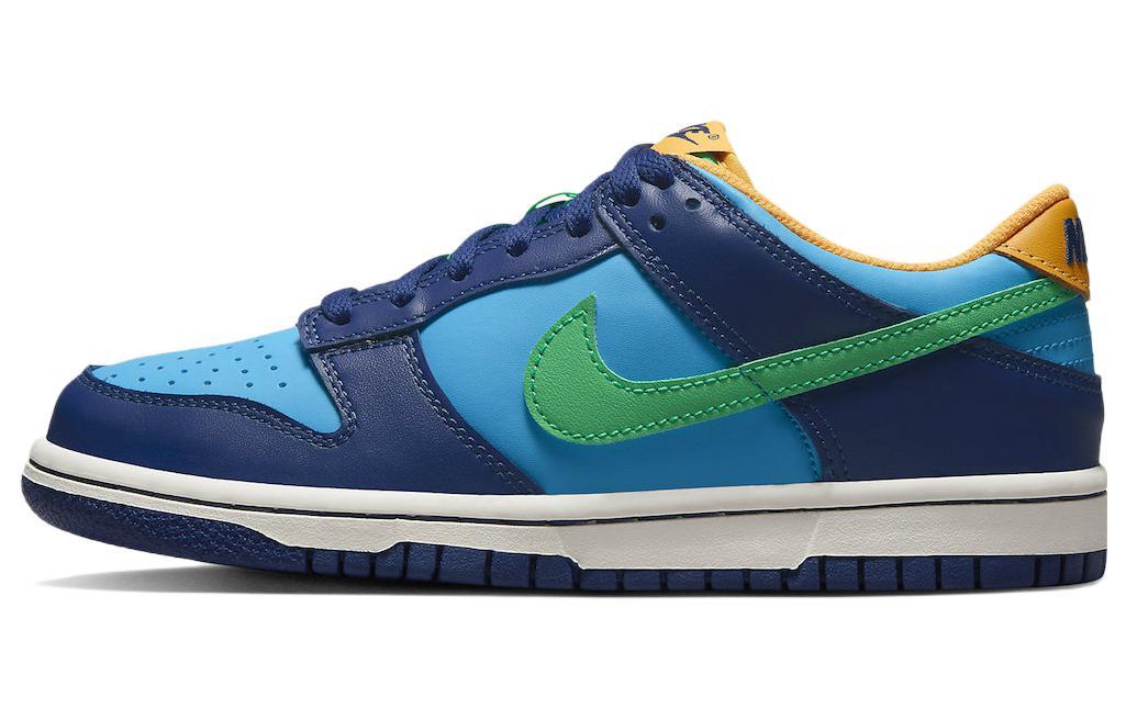 

Кеды унисекс Nike Dunk Low голубые 38 EU, Голубой, Dunk Low