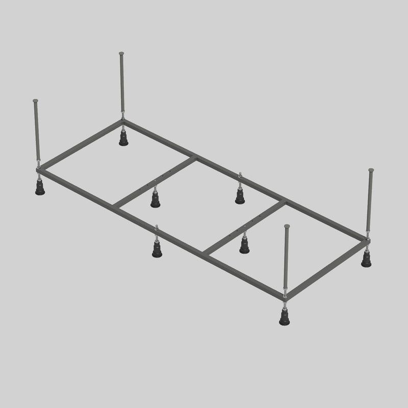 Каркас APEGGO для прямоугольных ванн 180 см GG50T180