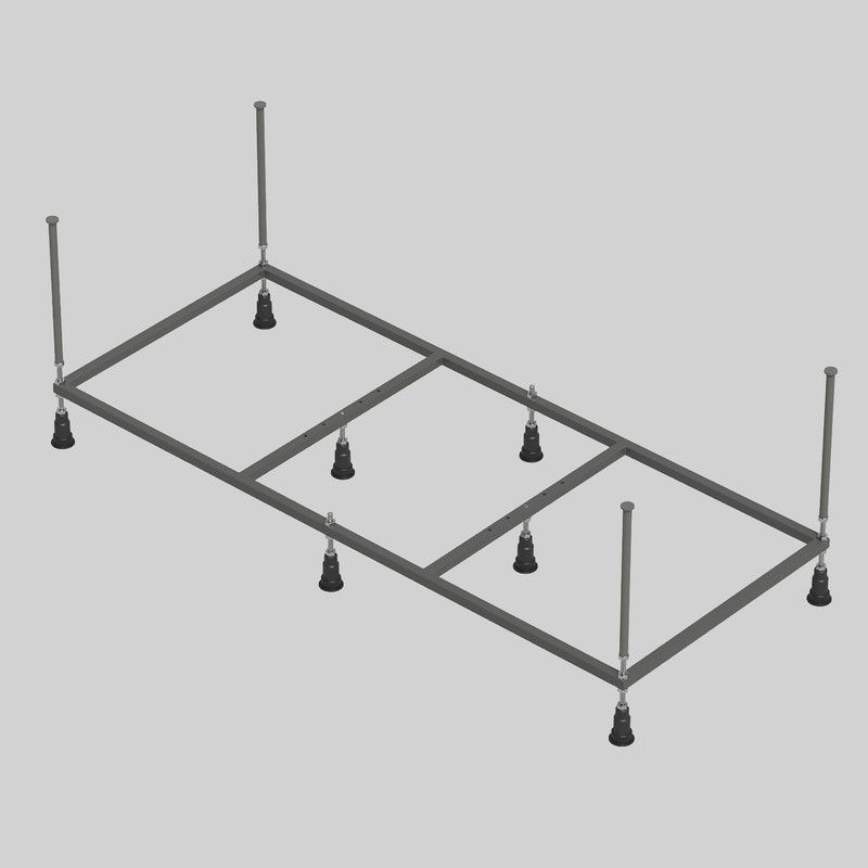Каркас APEGGO для прямоугольных ванн 170 см GG50T170