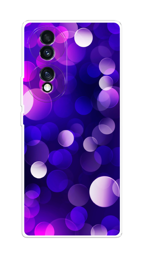 

Чехол на Honor 70 "Абстракция 27", Фиолетовый, 6108250-3