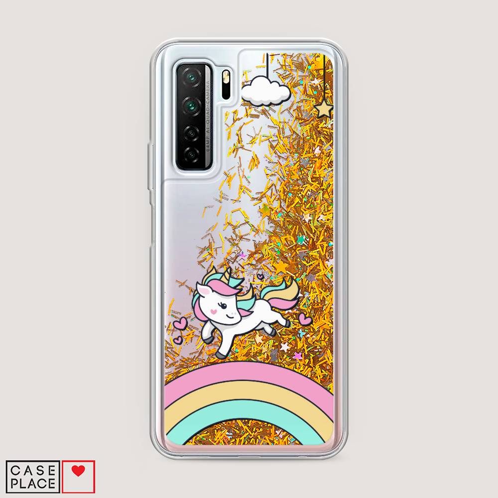 

Чехол Awog на Huawei Nova 7 SE "Единорог на радуге", Прозрачный;разноцветный, 6102990-1