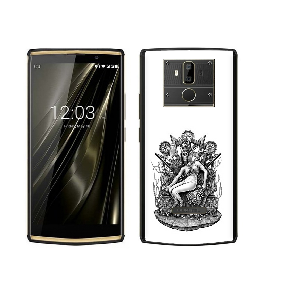 

Чехол MyPads Tocco для Oukitel K7 девушка на троне, Прозрачный, Tocco