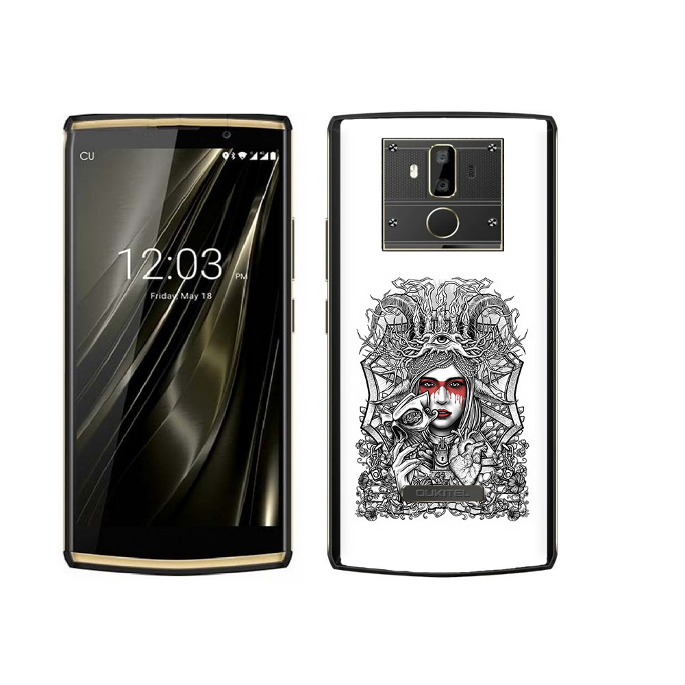 

Чехол MyPads Tocco для Oukitel K7 грусная девушка, Прозрачный, Tocco