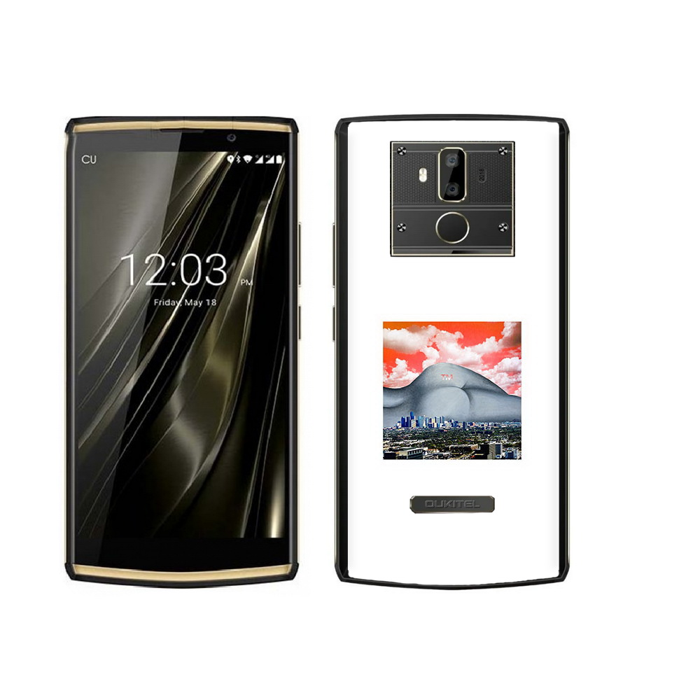 

Чехол MyPads Tocco для Oukitel K7 город с девушкой на фоне, Прозрачный, Tocco