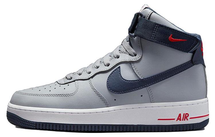 

Кеды унисекс Nike Air Force 1 High patriots серые 36.5 EU, Серый, Air Force 1 High patriots