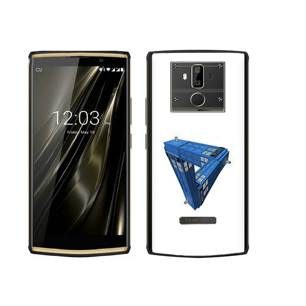 

Чехол MyPads Tocco для Oukitel K7 головолока абстракция, Прозрачный, Tocco
