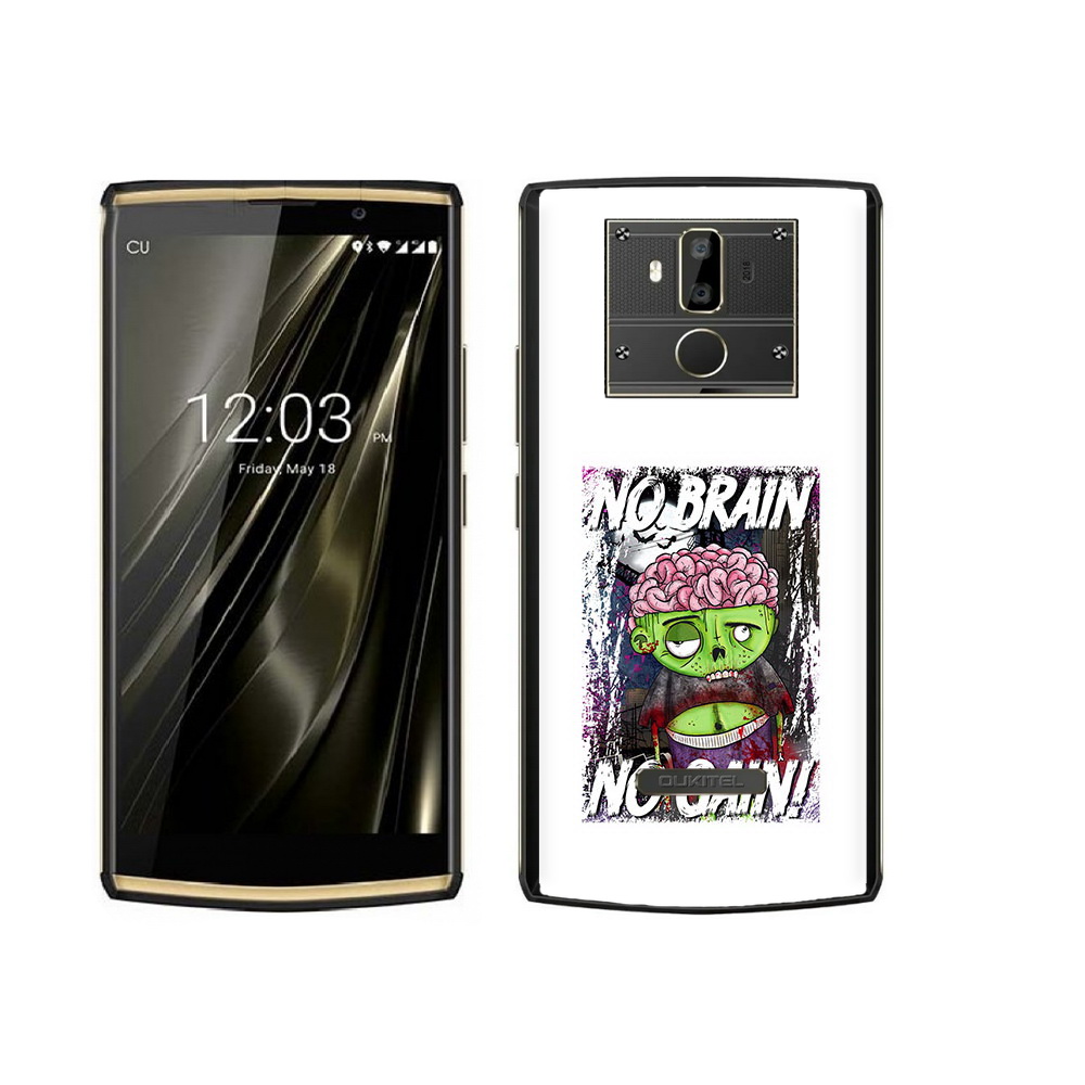 

Чехол MyPads Tocco для Oukitel K7 глупый зомби, Прозрачный, Tocco